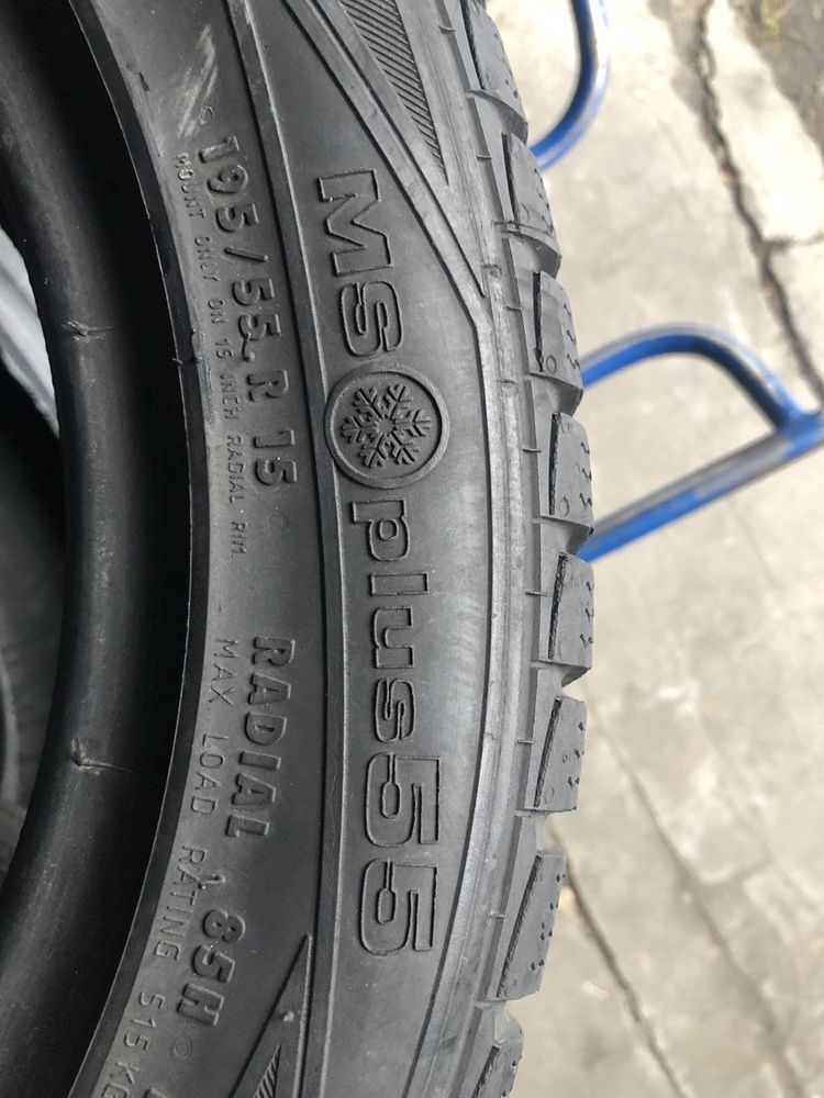 195/55/15 R15 Uniroyal MP Plus 55 2шт зима