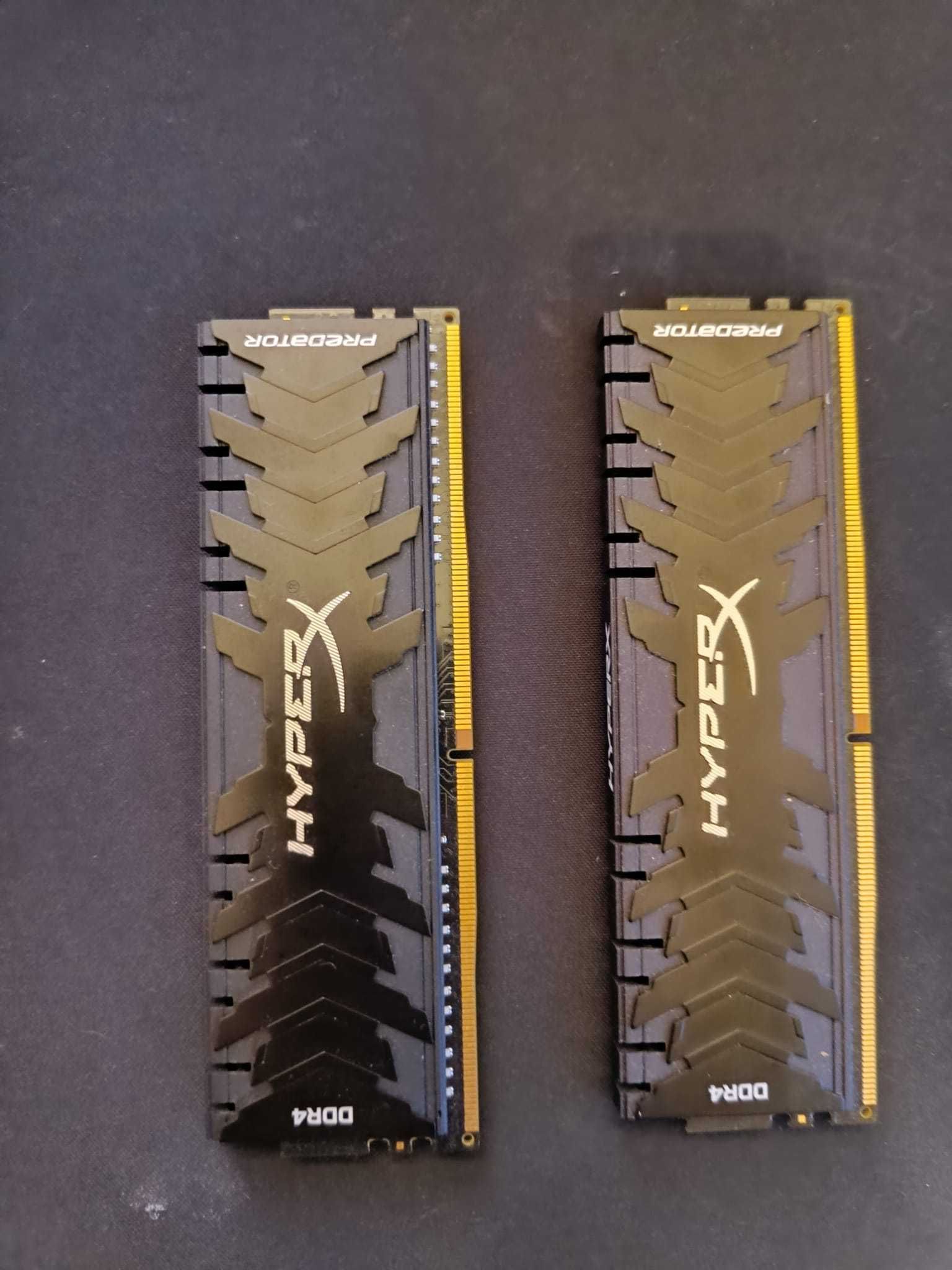 Memória RAM HyperX Predator DDR4 16Gb (2x8Gb) (USADO)