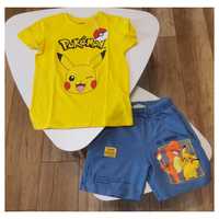 CZYTAJ OPIS POKEMON zestaw 122 spodenki, pokemon T-SHIRT nowy