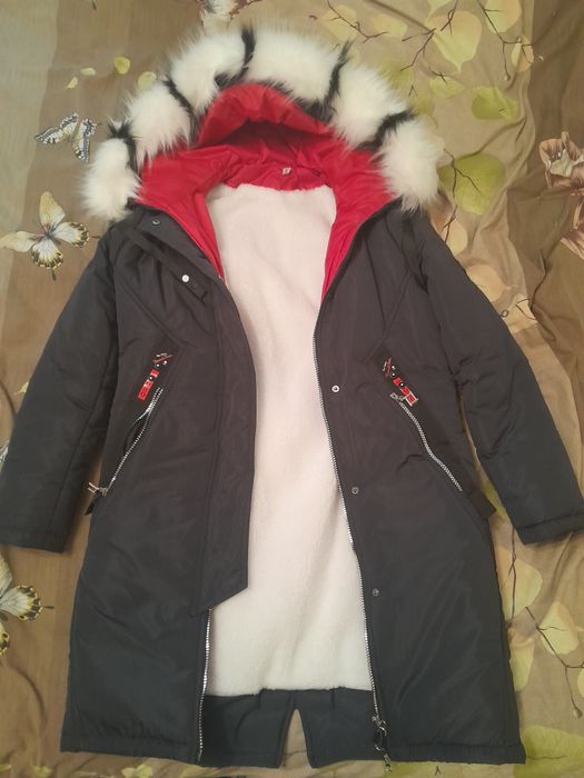 Пуховик на овчине