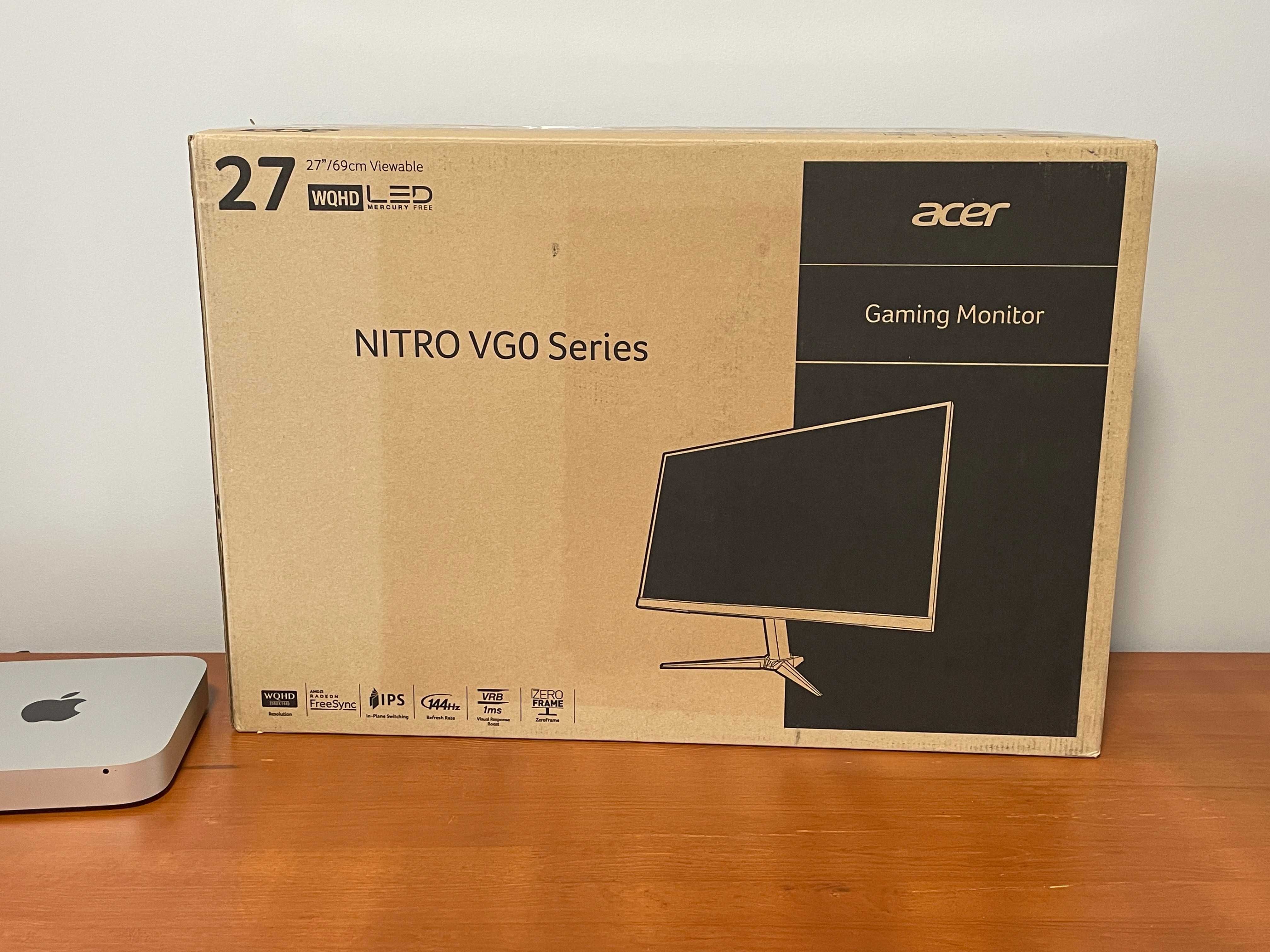 Монітор 27" Acer Nitro IPS 144Hz 2560x1440 FreeSync