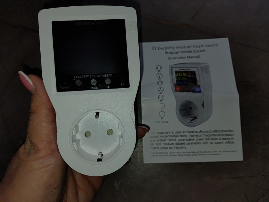 Miernik mocy i energii S1 energy socket Nowy