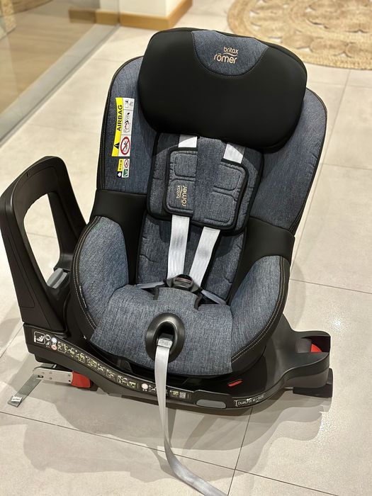 Britax Romer Fotelik Dualfix M I-SIZE blue marble