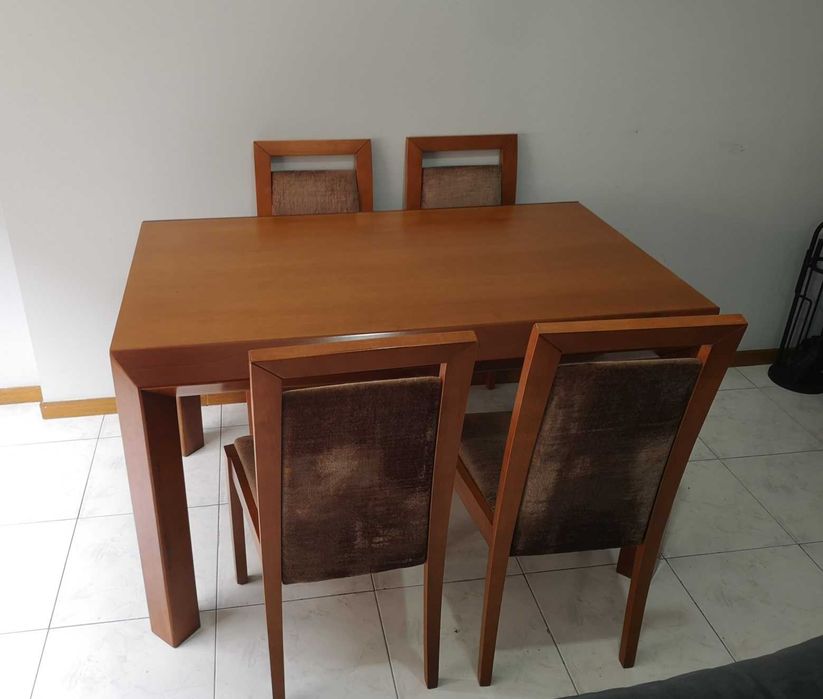 Moveis Sala em madeira maciça Cerejeira