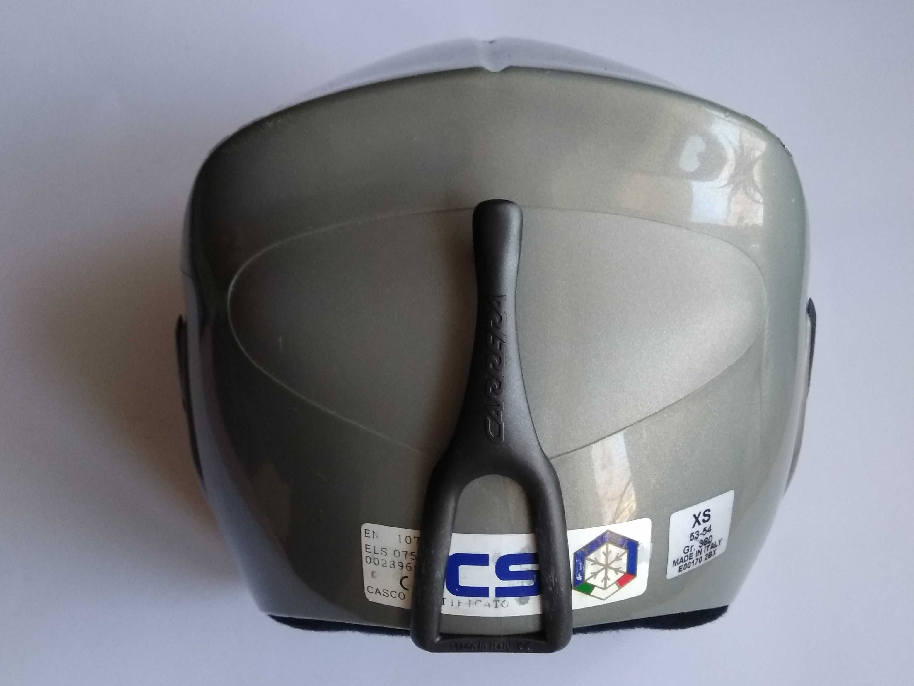 Горнолыжный шлем Carrera, размер XS 53-54см, Италия, детский