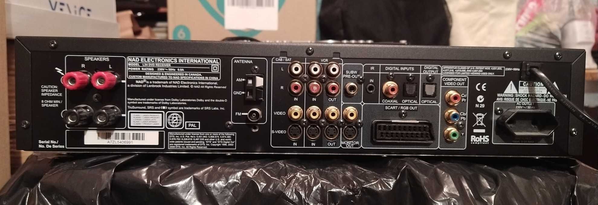NAD L54 amplituner z CD i DVD