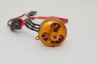 Napęd bezszczotkowy do halówki: silnik AXI2203/RACE gold 2300kv + ESC