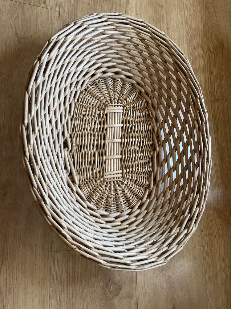 Duży kosz wiklinowy na owoce, pieczywo itp 50x40 cm