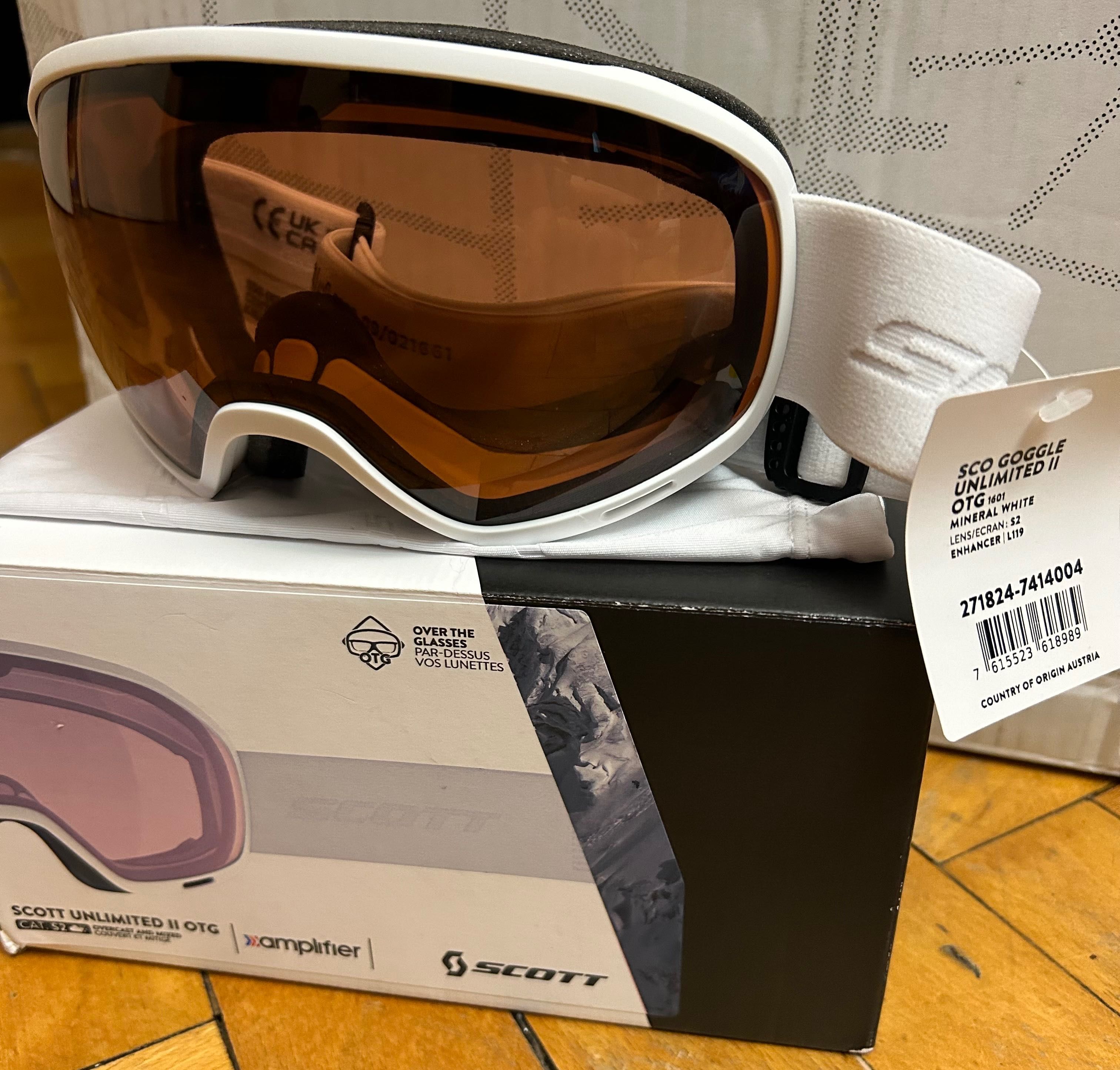 Gogle Scott unlimited II otg
