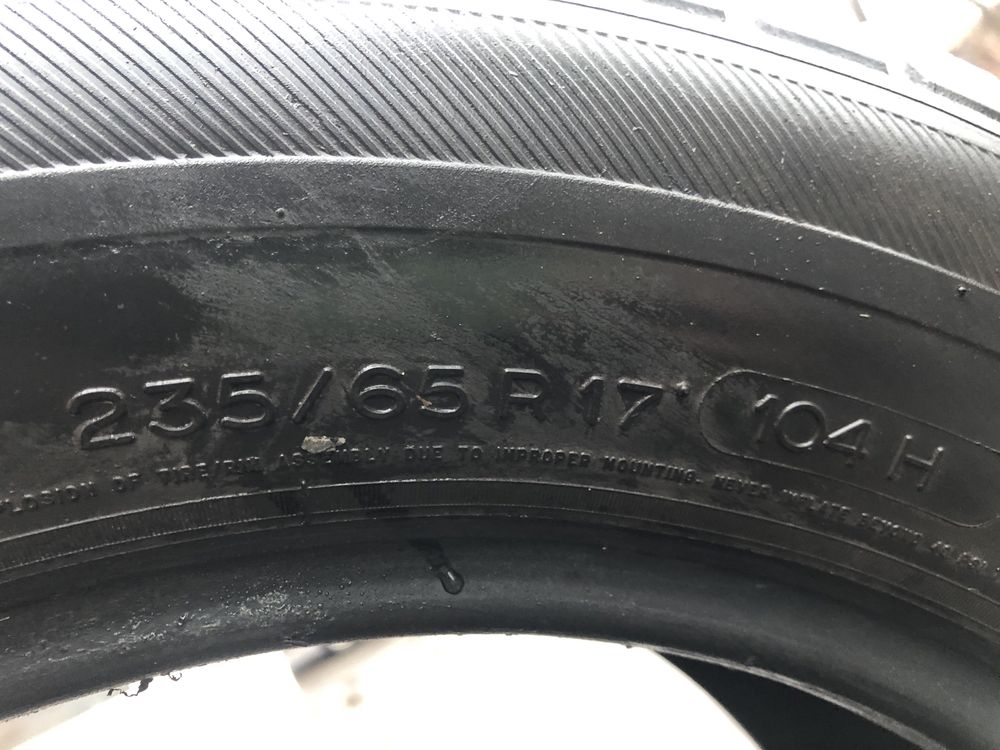 Шини бу 235 65 r17 Michelin літо комплект