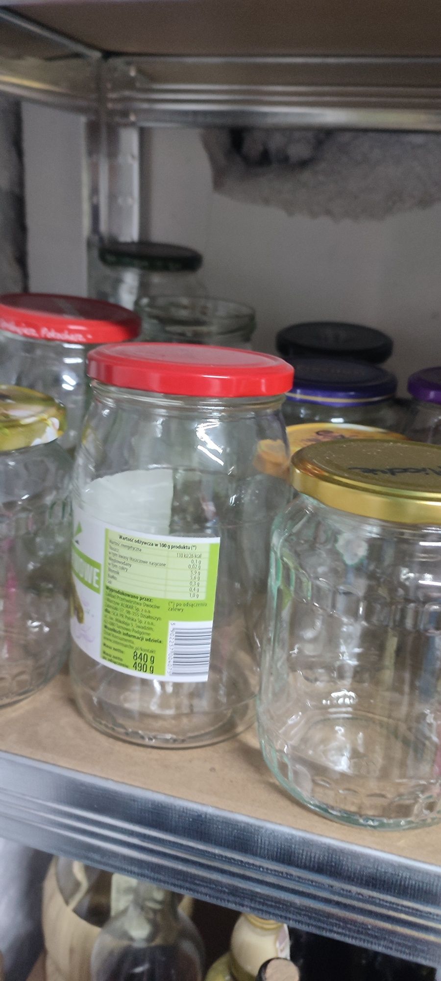 Słoiki komplet 500ml 900ml