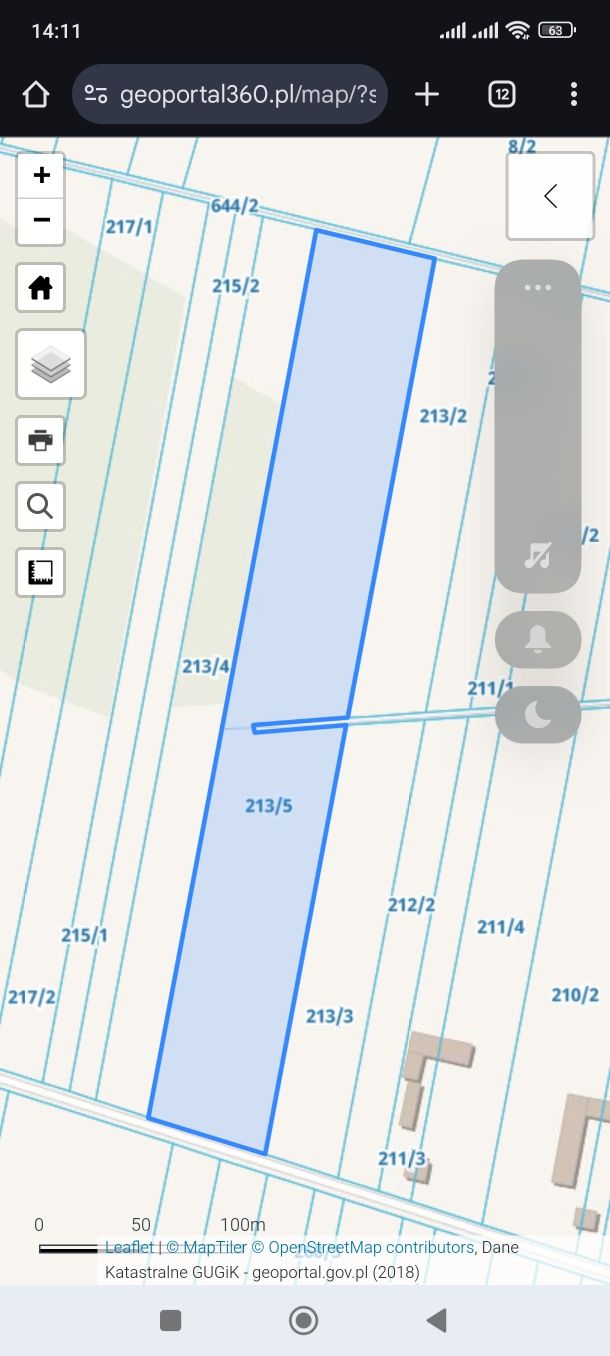 Sprzedam działki budowlane 1450m² Blisko Łukowa