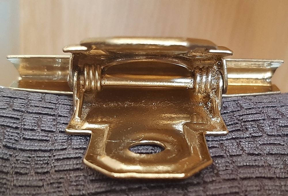 Mola metalica para papeis vintage