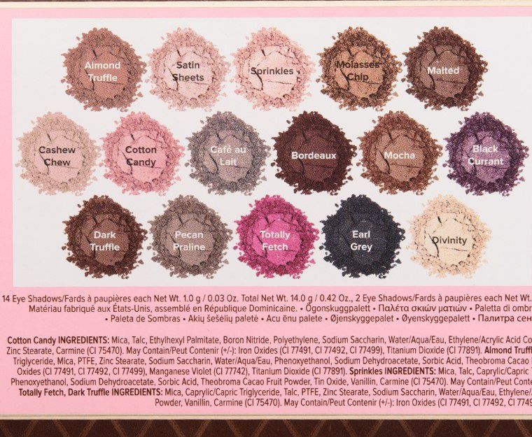 Палетка тіней для повік Too Faced Chocolate Bon Bons