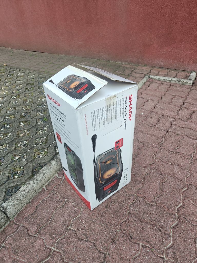 Głośnik Sharp PS 932 (gwarancja) karaoke nowszy model od ps 929