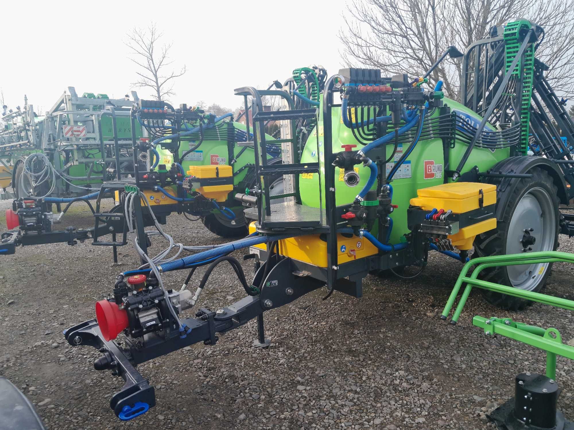 Opryskiwacz Bruno X 2000 l 15 m lance komputer Tolmet własna hydraulik
