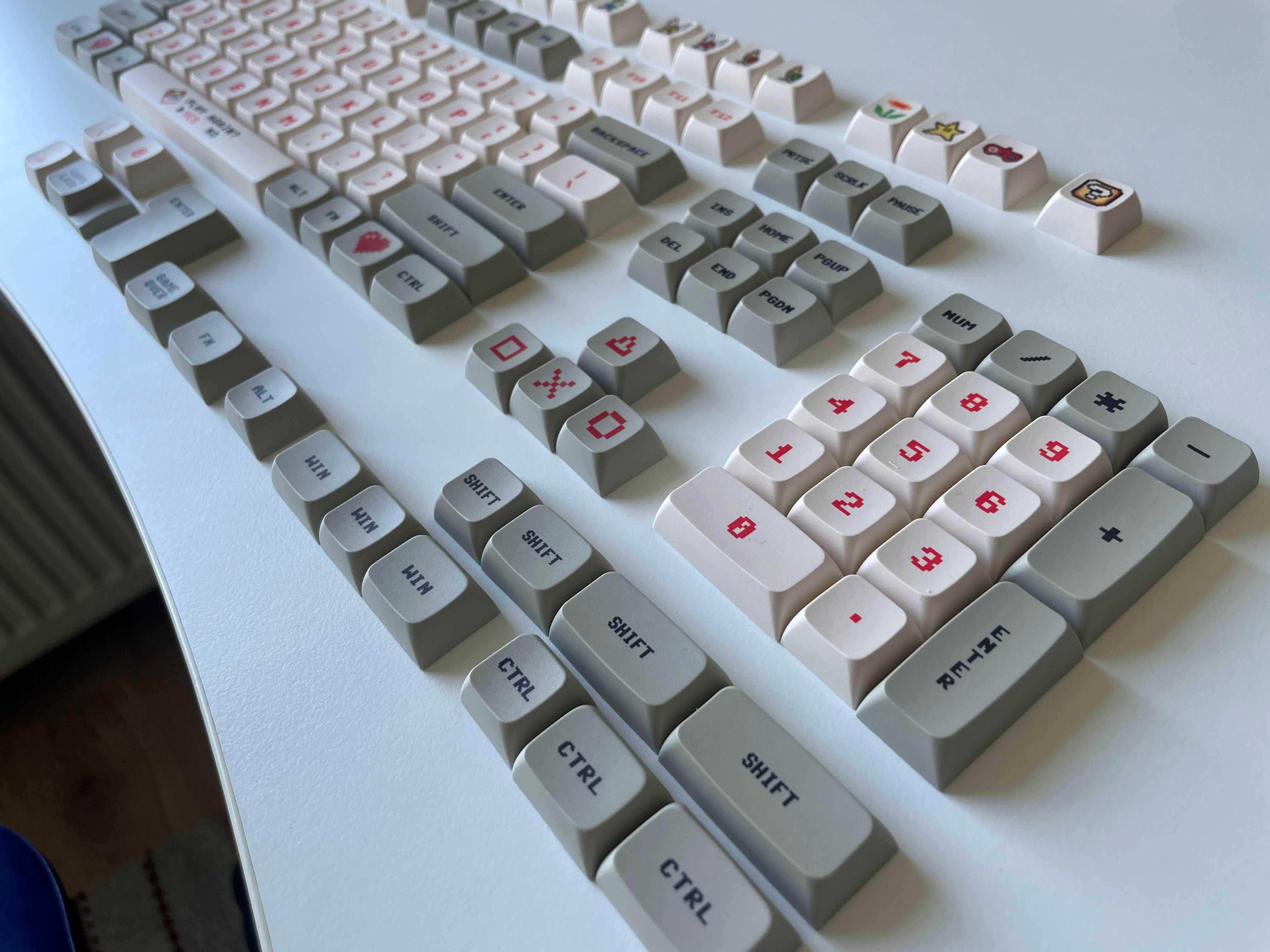 Retro Nintendo theme Keycap set, Кейкапи (120шт) XDA profile