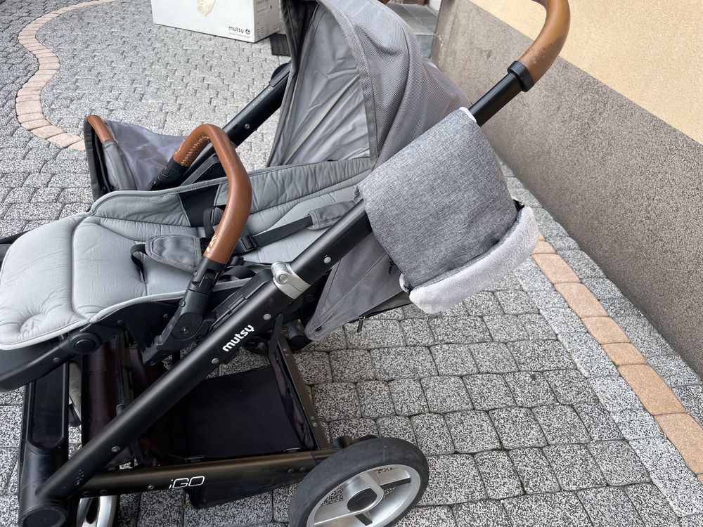 Wózek, Mutsy Igo plus mnóstwo dodatków