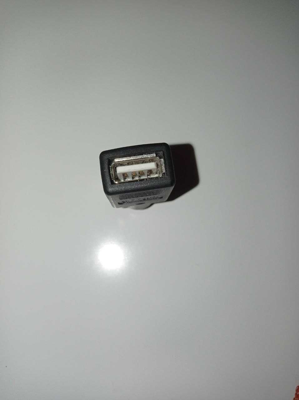 Переходник с USB 2.0 AF на PS/2 для мыши и клавиатуры