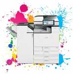 Ricoh MP C3503 IM C3500 MP CW2200 toner tusz żel komplet zestaw CMYK