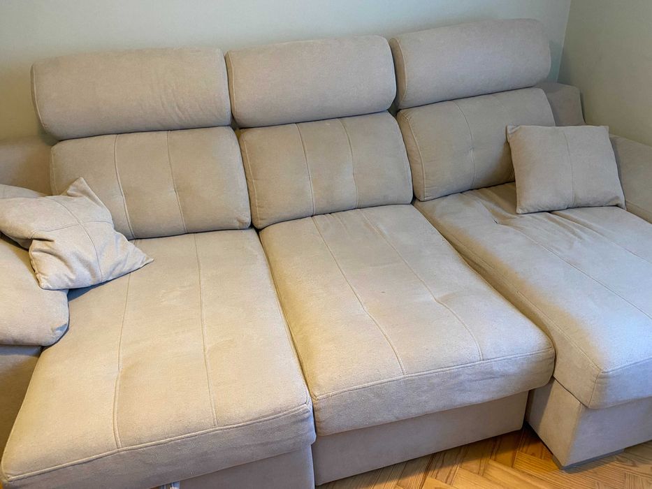 Sofá com 4 anos – bom estado