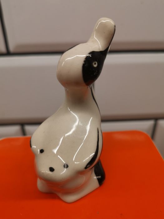 Kaczka Chodzież figurka kaczor porcelana