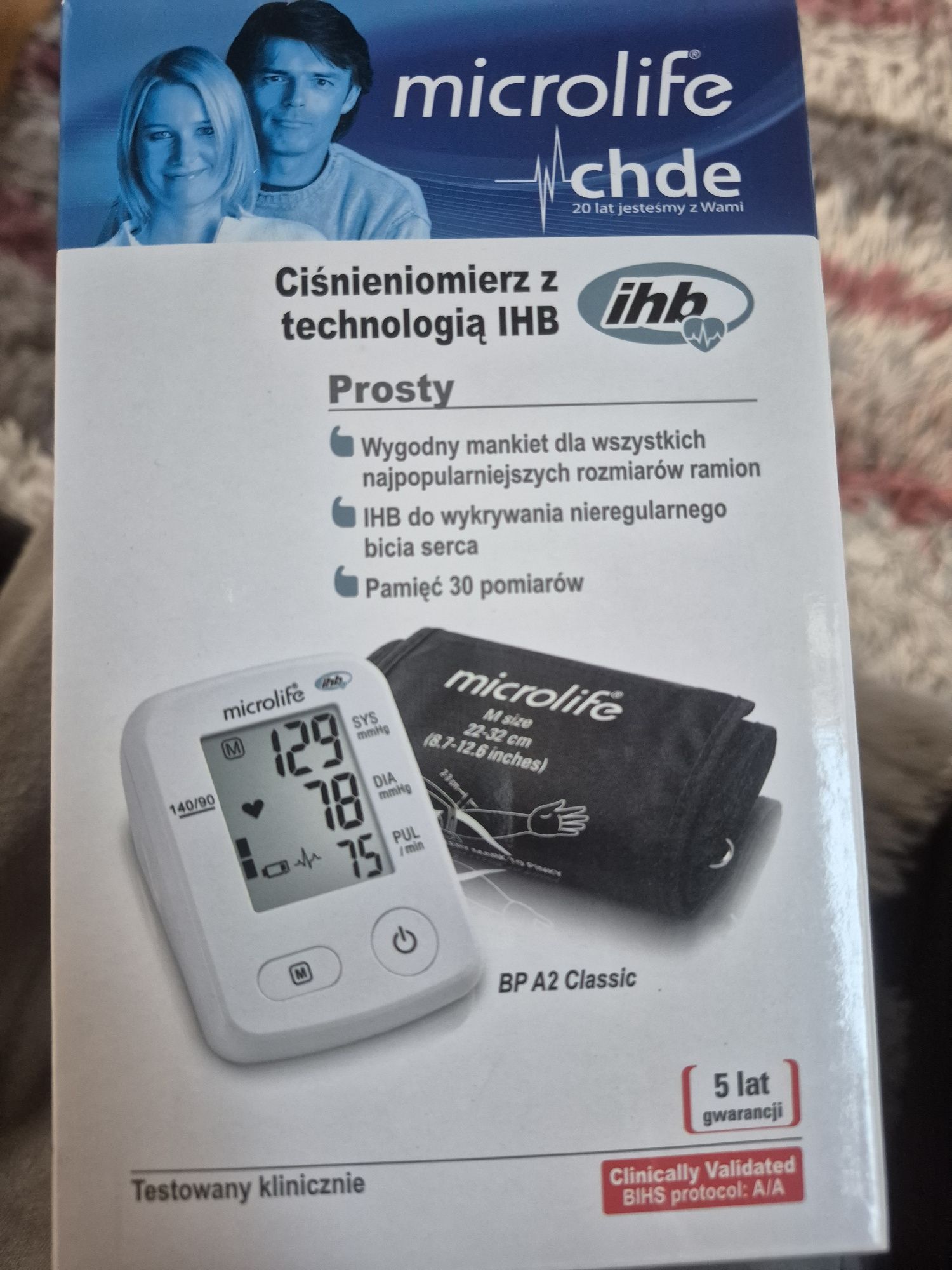 Ciśnieniomierz Microlife chde
