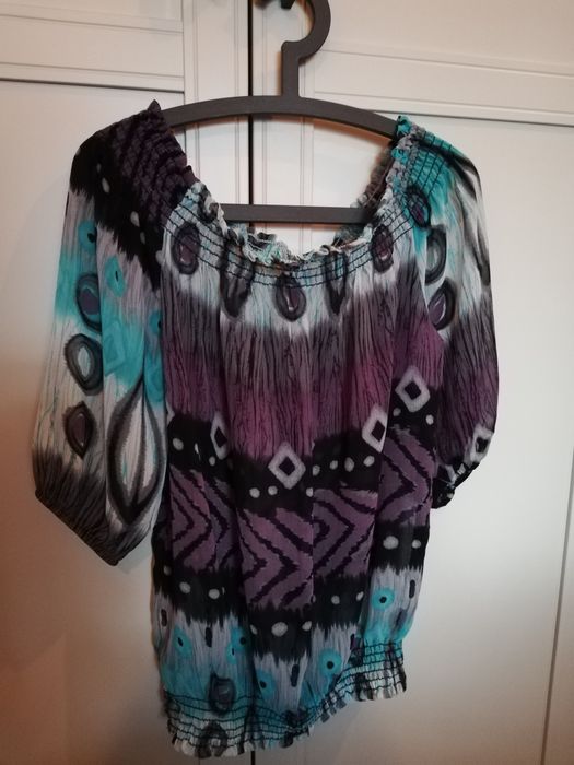 Bluzka styl afrykański, boho, hippie.