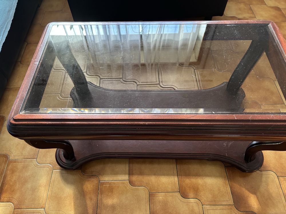 Mesa de centro em madeira
