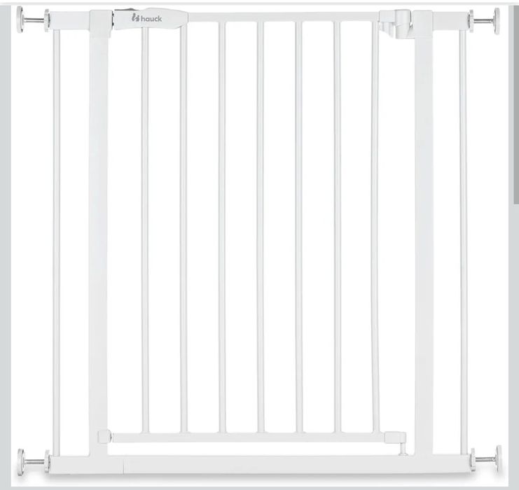 Bramka zabezpieczająca Hauck Open N Stop 2, biała – do drzwi i schodów