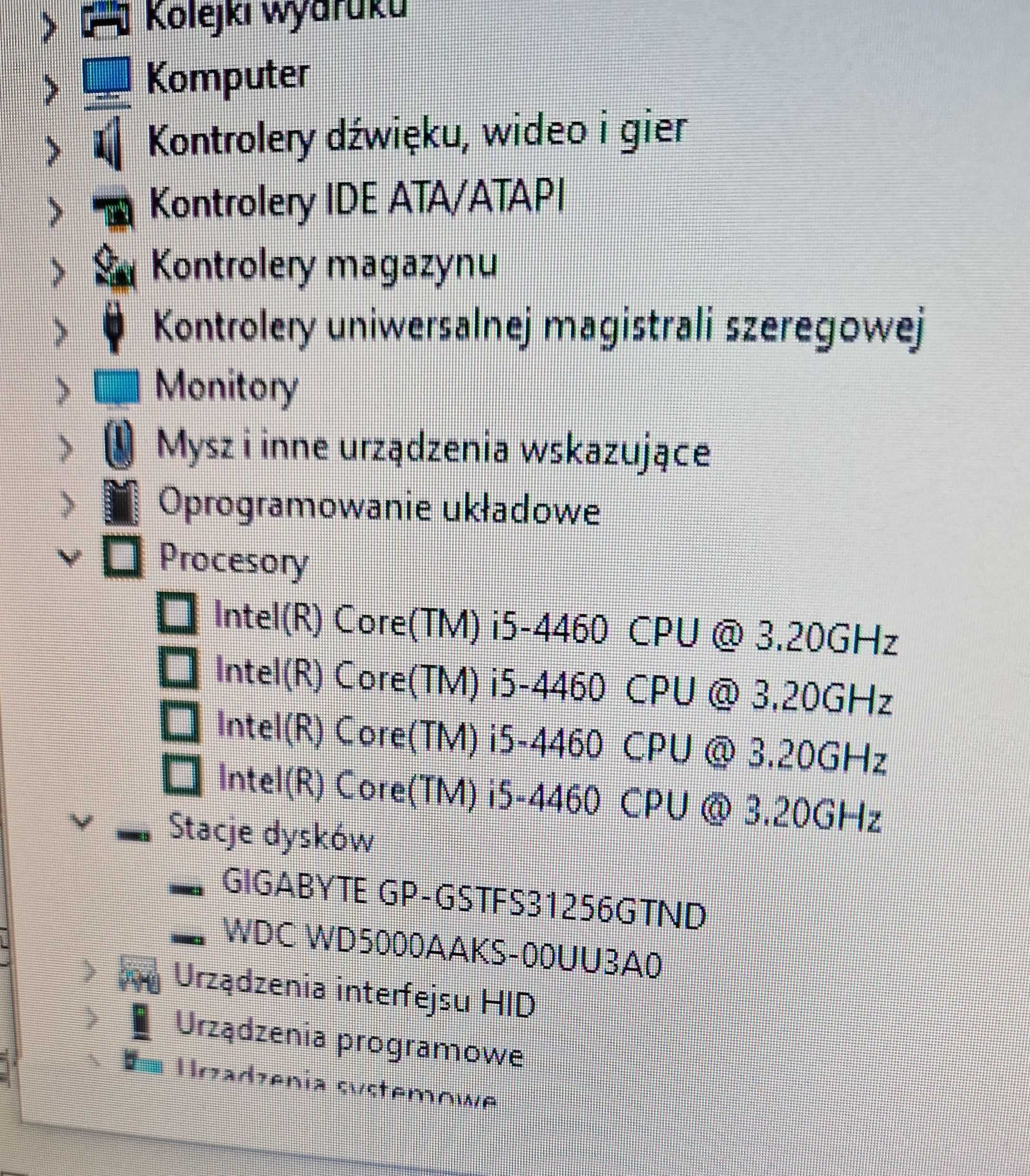 Komputer PC Acer Predator i5 4gb GTX 745  256SSD  512HDD W10