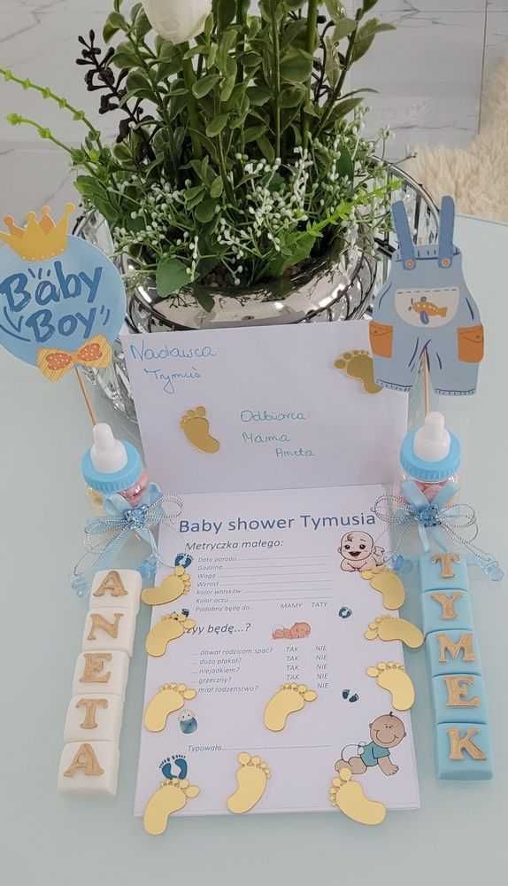 Spersonalizowane ankiety Baby shower pdf