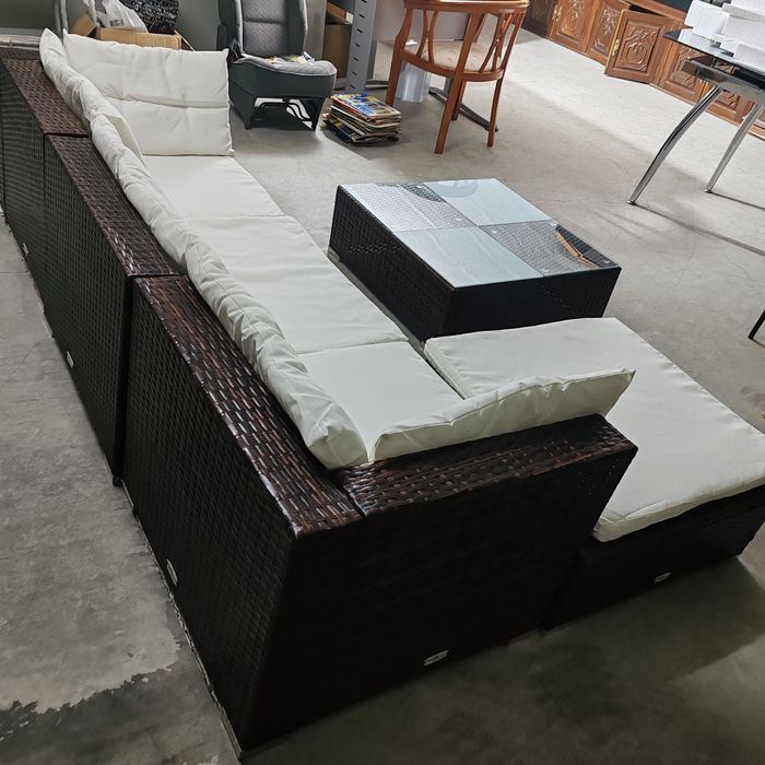 Conjunto sofá exterior