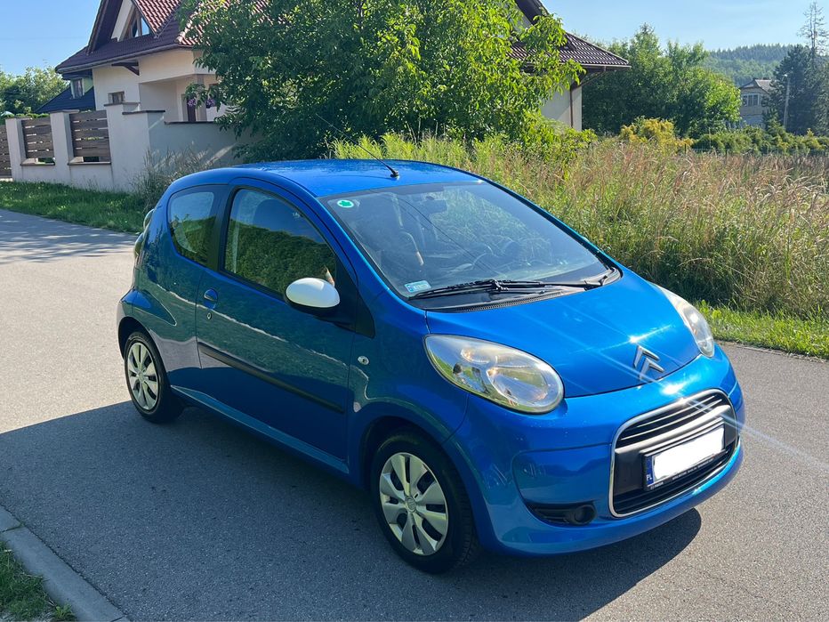 Citroen c1 lift 2010r*Klimatyzacja*Wspomaganie*nowe opony*piękny*