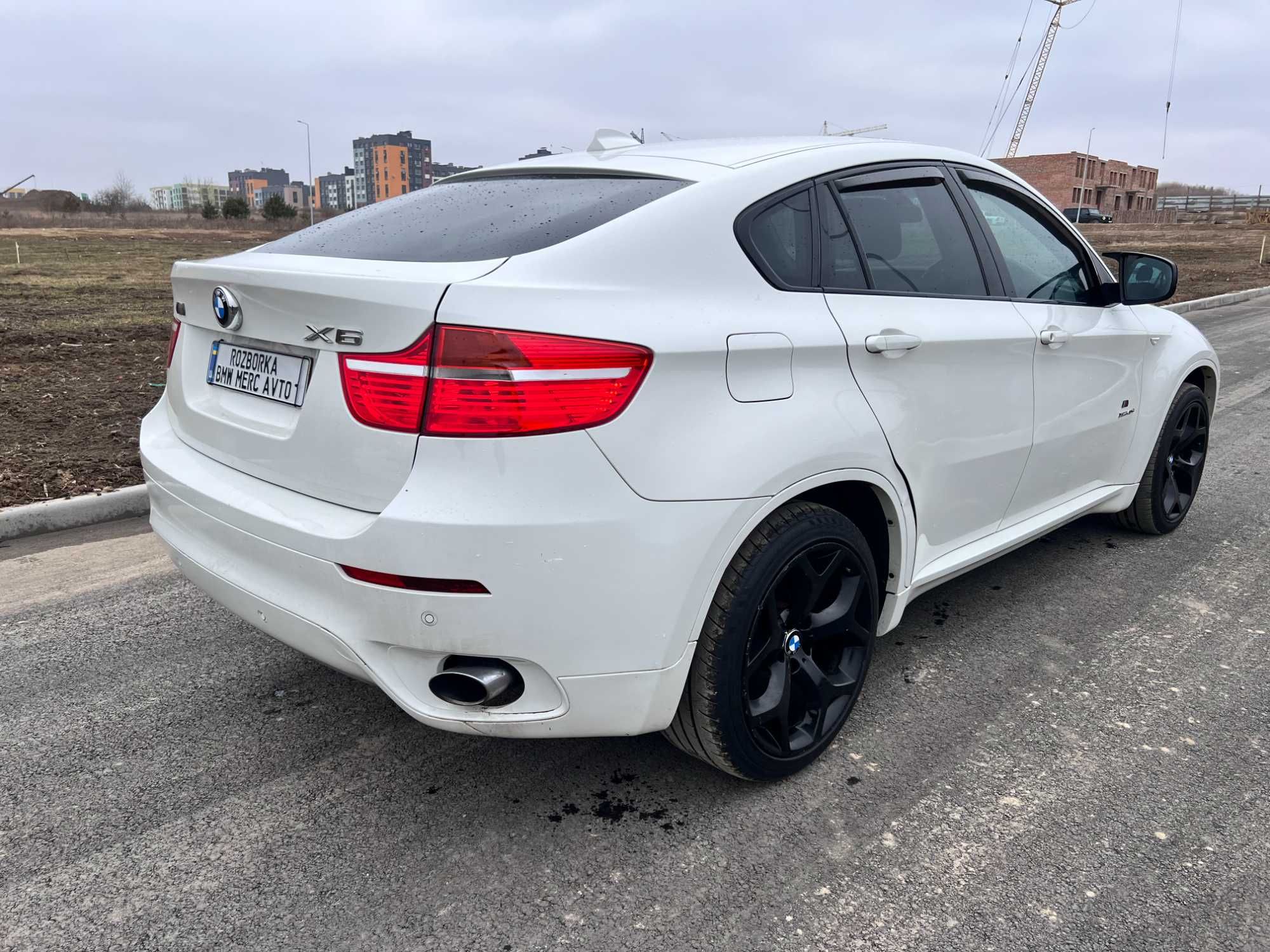 Задній бампер БМВ Х6 Е71 Задний бампер BMW X6 E71 Дорестайл 3/300