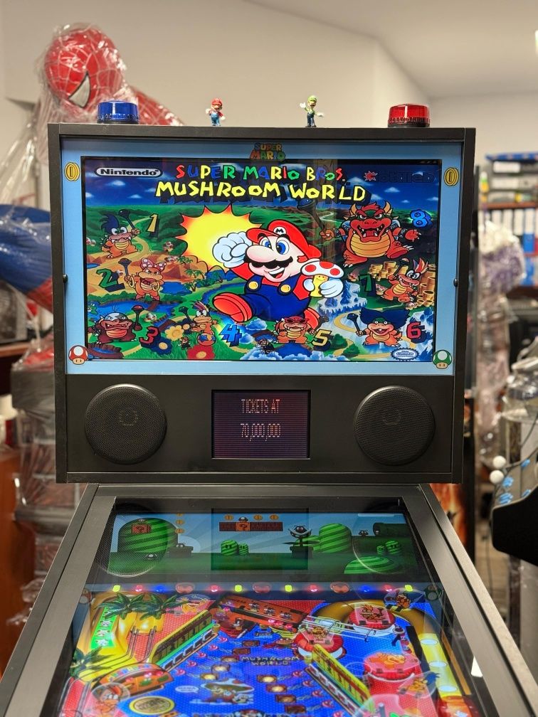V Pinball Flipper Mario