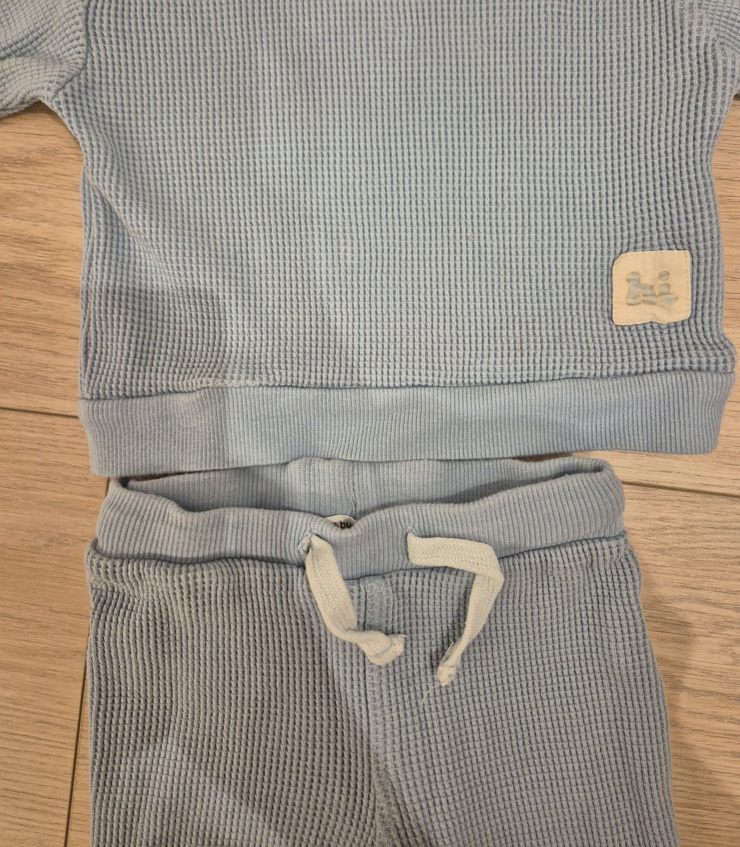 Dresik wafelkowy 74/80 Fox&Bunny