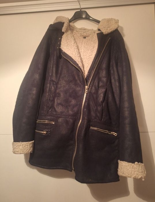 Korzuszek kurtka biker plaszczyk bershka s