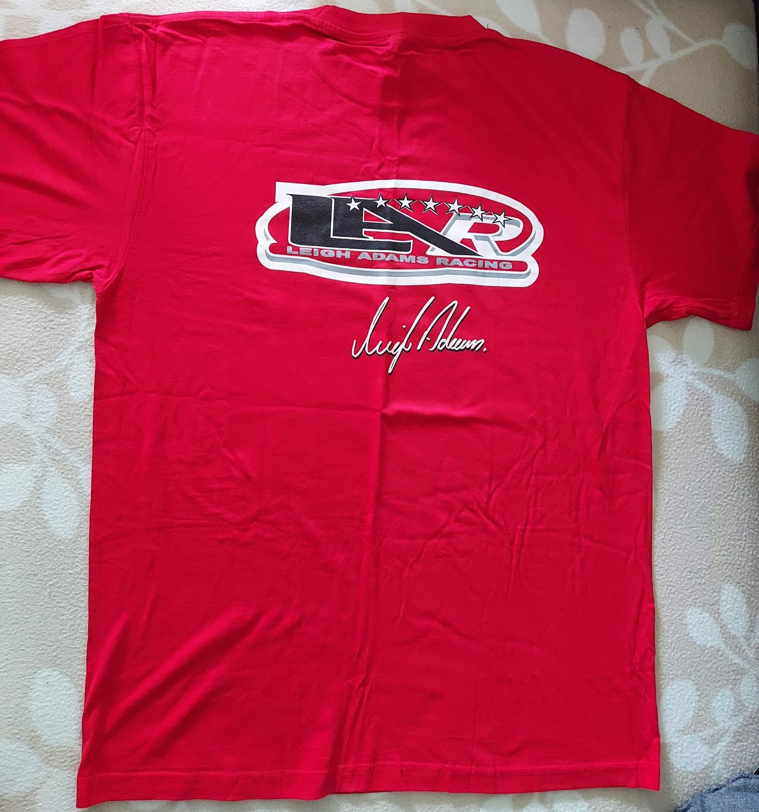 UNIKAT Kolekcjonerska Koszulka speedway Leigh Adams Racing Unia Leszno