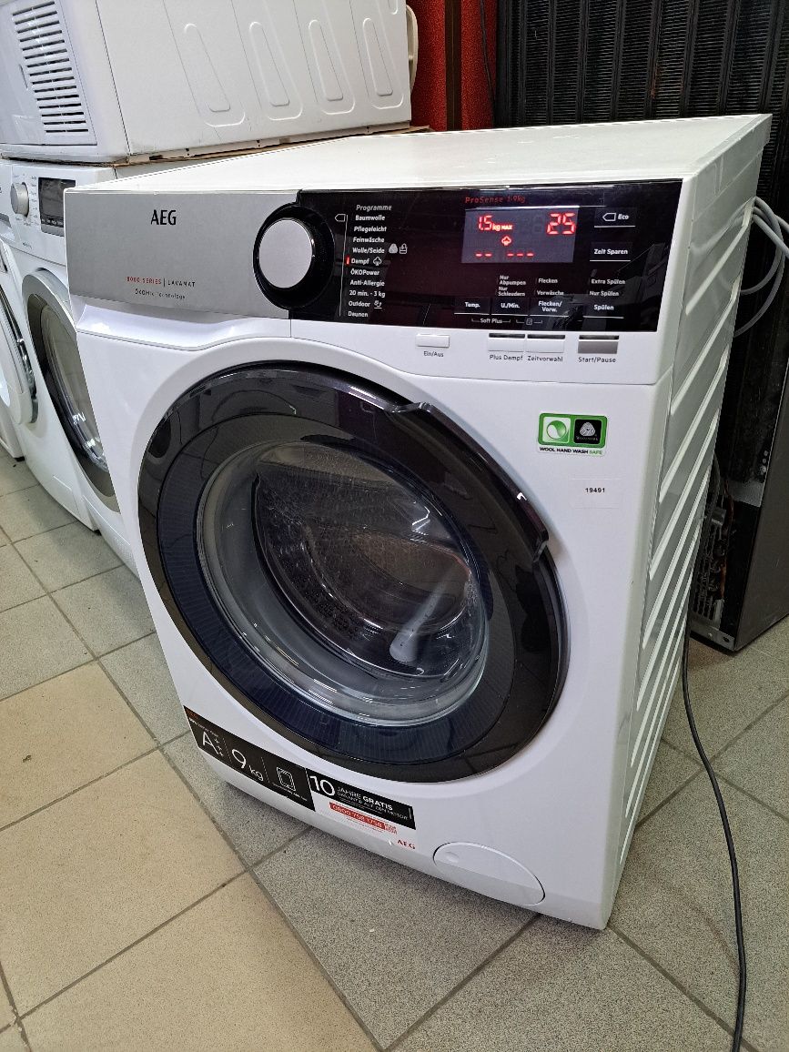 Прально-сушильна машина 2в1 AEG 7000 Series Італія доставка гарантія