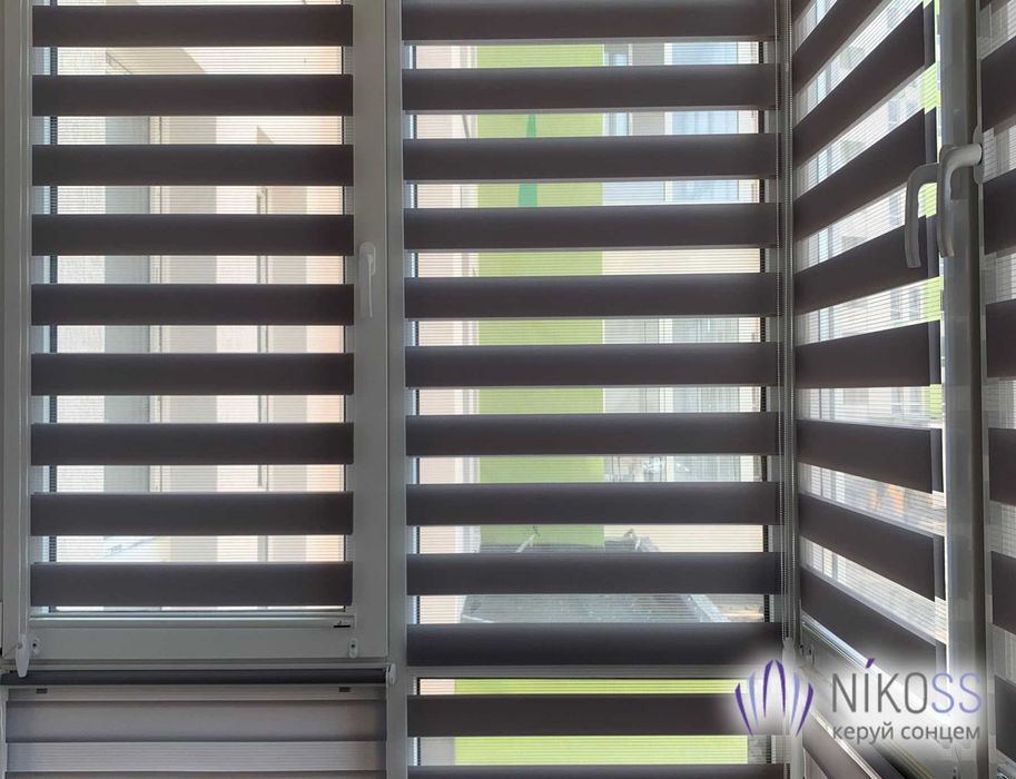 Жалюзи день ночь 4️⃣0️⃣0️⃣+ цветов . Тканевые ролеты день ночь Dora-10