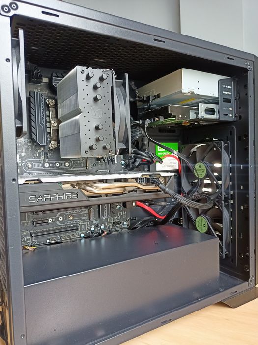 i5 7500 + RX 580 + 16 GB DDR4 + 3,25 TB + akcesoria