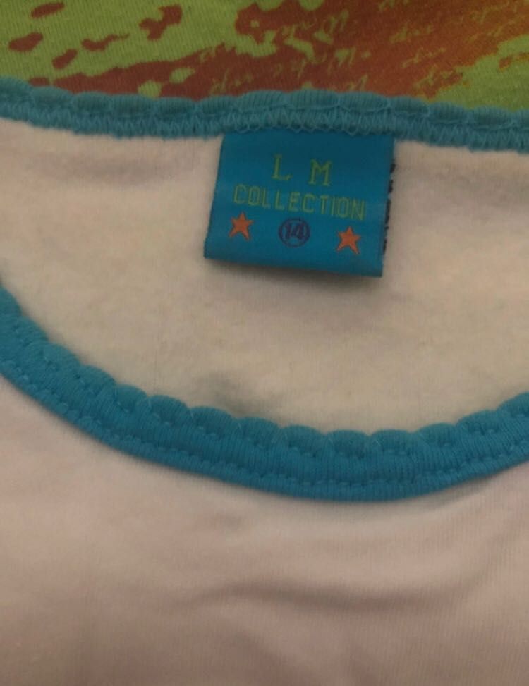 Camisola de pijama para 14 anos