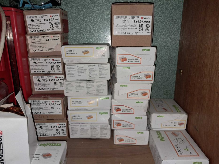 Wago szybkozłączki
