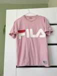 Koszula Fila blady pastelowy róż s m l oversize tshirt