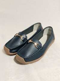 Mokasyny codzienne slip on damskie