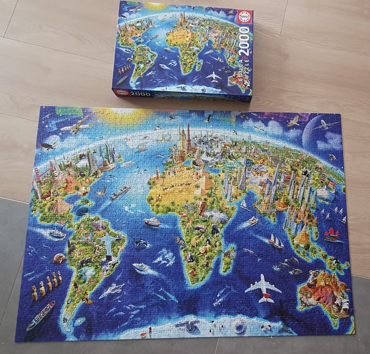 Puzzle 2000 Świat