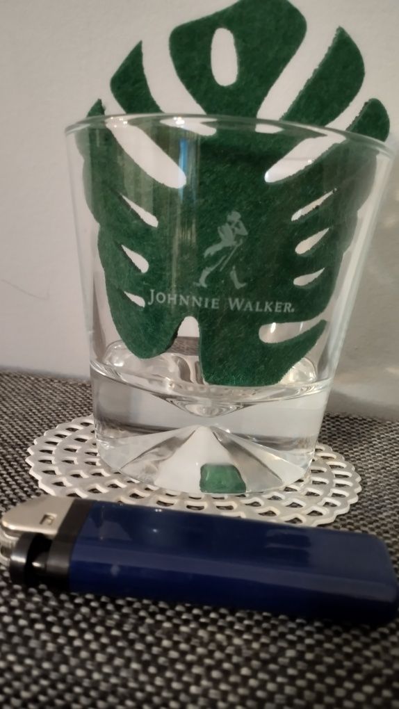 Johnnie Walker 3 szklanki tumbler grube whisky