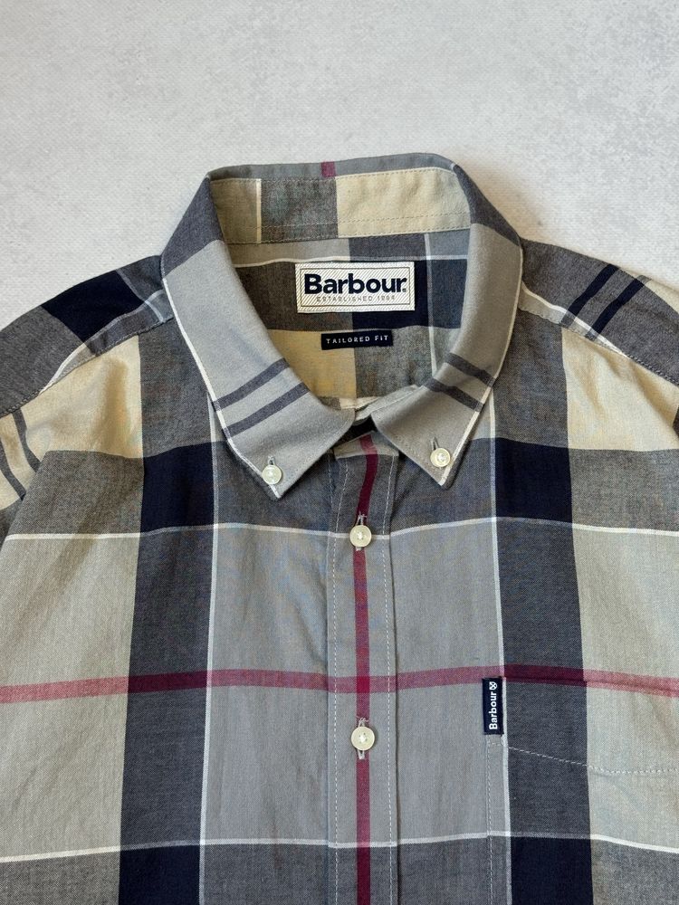 Рубашка Barbour мужская в клетку (оригинал)