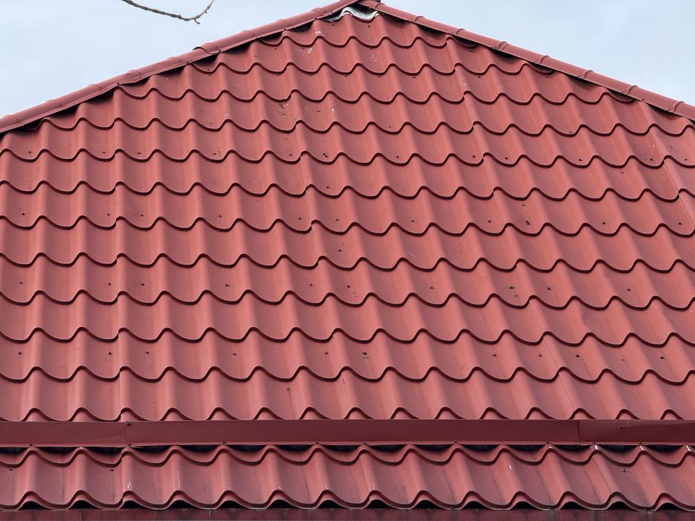 Blachowadchówka z demontażu 320m2 blacha dachowa